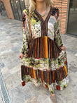 Mioma İthal Model Yeşil Salaş Elbise 0706280