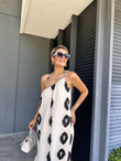 Örgü Askılı Marka Muadili Elbise Beyaz 0717332