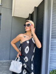 Örgü Askılı Marka Muadili Elbise Siyah 0717332
