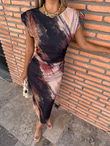 Renata Desenli Kalem Elbise 070621209