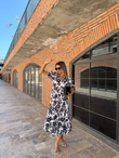 Rita Papatyalı Poplin Elbise Siyah 070621142