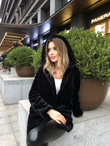 Yumoş Kapşonlu Kürk