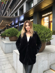 Yumoş Kapşonlu Kürk