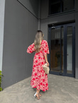 Zenya Yasena Çiçek Desen Elbise 1707308