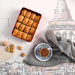 Metal Kutuda Cevizli Baklava 500 Gr.