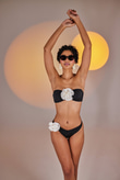 Sleek Bikini Top Black