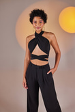 Wrap Top Black