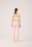 High Waist Flare Fabiola Leggings Pink