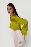 Silky Shirt Green