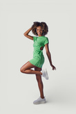 Wex T-Shirt Dress Green