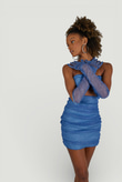 Bonfire Dress Blue