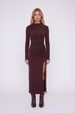 Yasmin Dress Brown