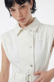 Perle Rompers White