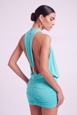 Natalya Dress Turquoise
