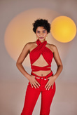 Wrap Top Red