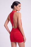 Natalia Dress Red