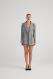 Eden Blazer Jacket Gray