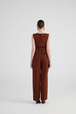 Frida Vest Brown