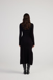 Sally Knitwear Dress Black