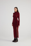 Yasmin Dress Claret Red
