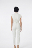 Perle Rompers White