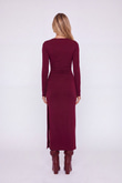 Yasmin Dress Claret Red