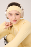  Holly Headband Pink - Yellow Set