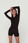 Harley Rompers Black