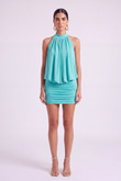 Natalya Dress Turquoise