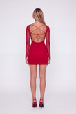 Lunar Dress Red