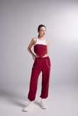 Rhode Bustier Claret Red
