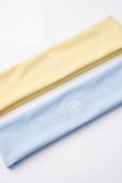 Holly Headband Blue - Yellow Set