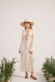 Zeya Knitted Dress Beige