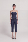 Jean Görünümlü Venus Capri Pantolon Lacivert