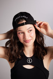 Logo Nakışlı Holly Cap Şapka Siyah