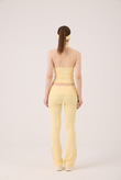  Flare Ellen Leggings with Waistband, Yellow