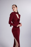 Serra Skirt Burgundy