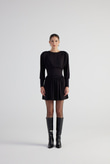 Jade Dress Black