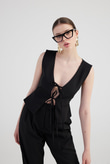 Frida Vest Black