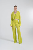 Comfy Crop Shirt Green