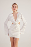 Hanna Dress White