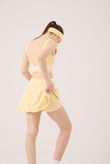 High Waist Stella Short Skirt Yellow