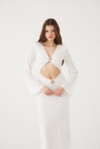 Sunlit Dress White