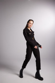 Solano Overalls Black