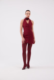 Becca Dress Burgundy