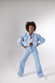 Aero Jean Trousers Blue