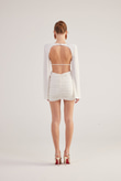 Hanna Dress White