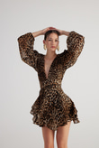 Janet Dress Brown