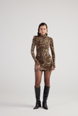 Britney Dress Brown