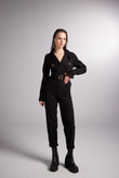 Solano Overalls Black